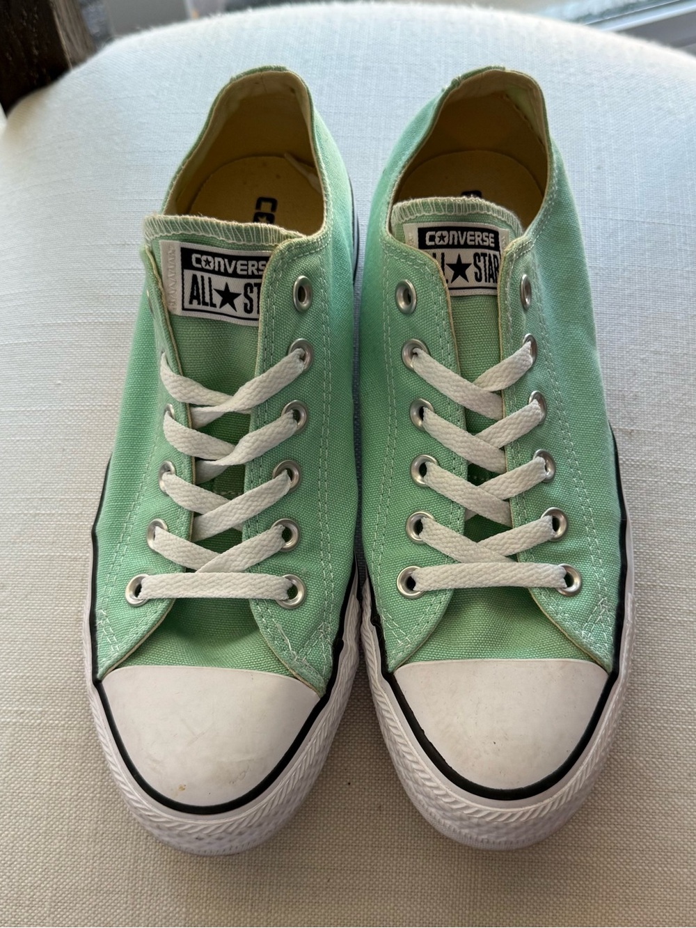 Converse Unisex' All Star Low Top Sneakers - Mint Green